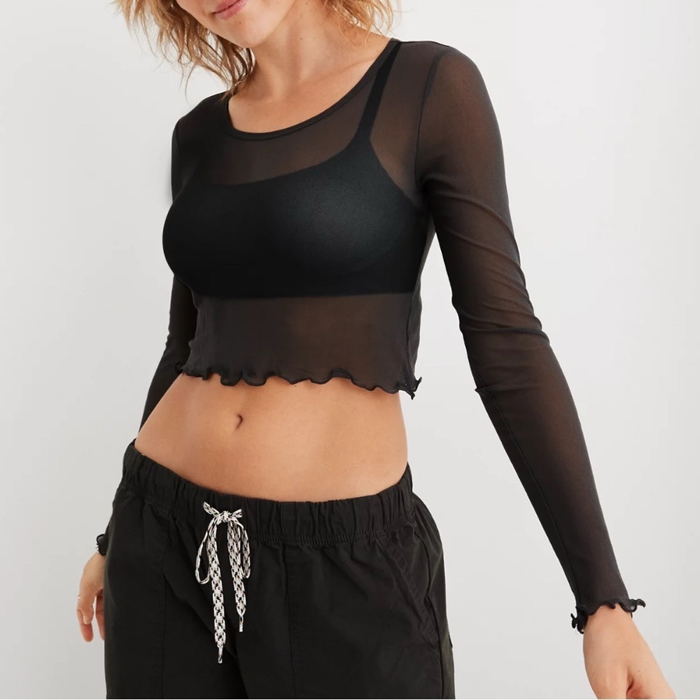 Aerie NWT magic mesh top, small